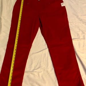 Corduroy Pants - Pull On Elastic Waist